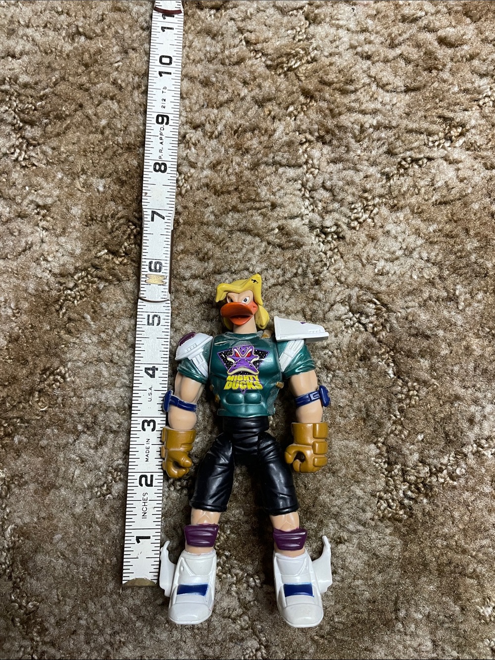 Mighty‎ Ducks Street Patrol Stickfire Nosedive 6" Figure Mattel Disney